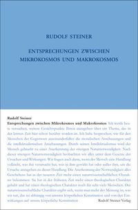 Buch Cover Entsprechungen zwischen Mikrokosmos und Makrokosmos