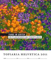 Buch Cover Farbe im Garten