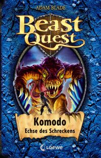 Buch Cover Beast Quest 31 - Komodo, Echse des Schreckens