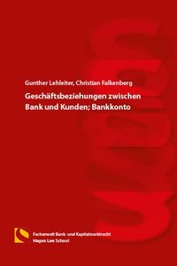 Buch Cover Geschäftsbeziehungen zwischen Bank und Kunden; Bankkonto