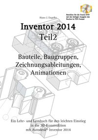 Buch Cover Autodesk© Inventor 2014 Teil 2