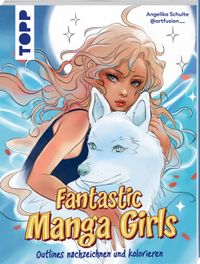 Buch Cover Fantastic Manga Girls