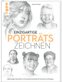 Buch Cover Einzigartige Porträts zeichnen