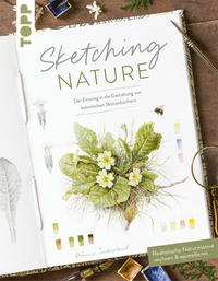 Buch Cover Sketching Nature