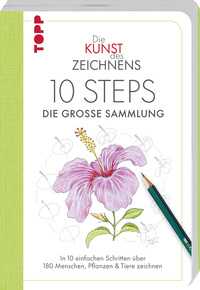 Buch Cover Die Kunst des Zeichnens 10 Steps - Die große Sammlung