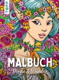 Buch Cover Malbuch Magie & Wunder