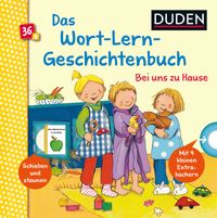 Buch Cover Duden 36+: Mein Wort-Lern-Geschichtenbuch: Bei uns zu Hause