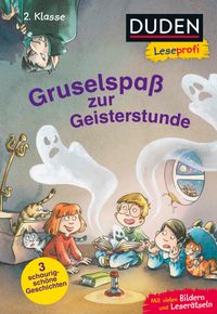 Buch Cover Duden Leseprofi – Gruselspaß zur Geisterstunde, 2. Klasse