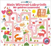 Buch Cover Glücksfisch: Mein Wimmel-Labyrinth: Wir gehören zusammen!