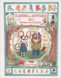 Buch Cover Clarissa und Septimus ... träumen vom Eislaufen