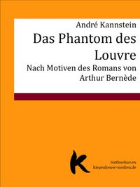 Buch Cover DAS PHANTOM DES LOUVRE