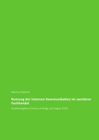 Buch Cover Nutzung der Internen Kommunikation im sanitären Fachhandel
