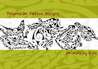 Buch Cover Polynesian Tattoo Designs