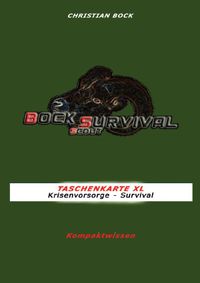 Buch Cover TASCHENKARTE XL Krisenvorsorge - Survival