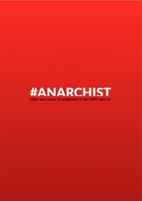 Buch Cover #ANARCHIST