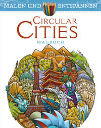 Buch Cover Malen und entspannen: Circular Cities