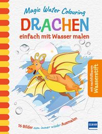 Buch Cover Magic Water Colouring - Drachen
