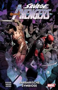 Buch Cover Savage Avengers