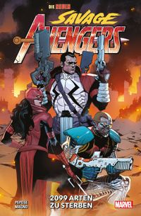 Buch Cover Die neuen Savage Avengers