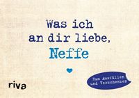 Buch Cover Was ich an dir liebe, Neffe – Miniversion