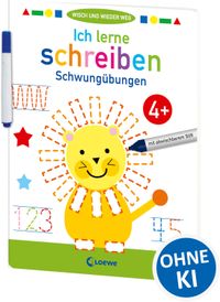 Buch Cover Wisch und wieder weg - Ich lerne schreiben 4+