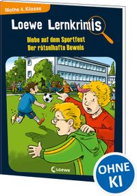 Buch Cover Loewe Lernkrimis - Diebe auf dem Sportfest / Der rätselhafte Beweis