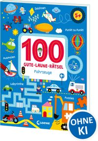 Buch Cover 100 Gute-Laune-Rätsel - Fahrzeuge
