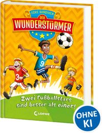 Buch Cover Der Wunderstürmer (Band 2) - Zwei Fußballstars sind besser als einer!
