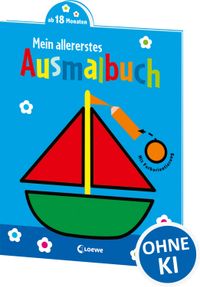 Buch Cover Mein allererstes Ausmalbuch (Boot)