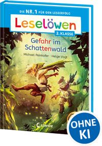 Buch Cover Leselöwen 2. Klasse - Gefahr im Schattenwald