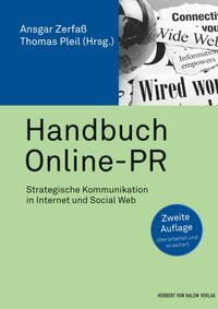 Buch Cover Handbuch Online-PR