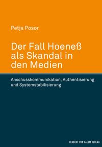 Buch Cover Der Fall Hoeneß als Skandal in den Medien