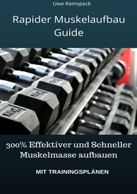 Buch Cover Rapider Muskelaufbau Guide