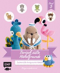 Buch Cover Tierisch süße Häkelfreunde 5