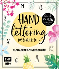 Buch Cover Handlettering – Das Starter-Set: Alphabete und Watercolor