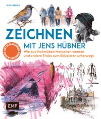 Buch Cover Zeichnen mit Jens Hübner – Entschleunigen durch Zeichnen