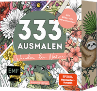 Buch Cover 333 Ausmalen – Wunder der Natur