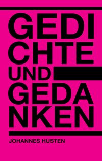 Buch Cover Gedichte und Gedanken