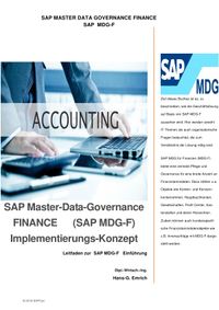 Buch Cover SAP Master-Data-Governance FINANCE (SAP MDG-F) Implementierungs-Konzept