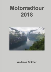 Buch Cover Motorradtour 2018