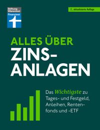 Buch Cover Alles über Zinsanlagen