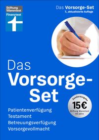 Buch Cover Das Vorsorge-Set