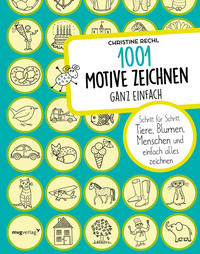 Buch Cover 1001 Motive zeichnen – ganz einfach
