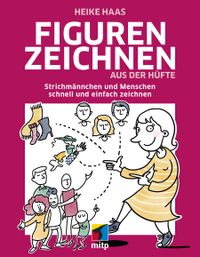Buch Cover Figuren zeichnen aus der Hüfte