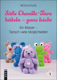Buch Cover Süße Chenille-Tiere häkeln – ganz leicht