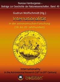 Buch Cover Internationalität in der astronomischen Forschung (18. bis 21. Jahrhundert)