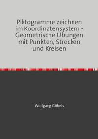 Buch Cover Piktogramme zeichnen im Koordinatensystem