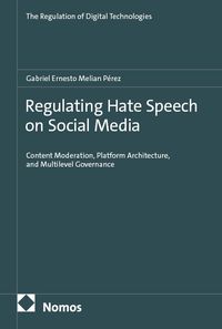 Buch Cover Regulating Hate Speech on Social Media