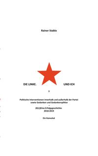 Buch Cover Die Linke. Und ich 3