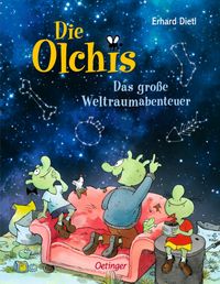 Buch Cover Die Olchis. Das große Weltraumabenteuer